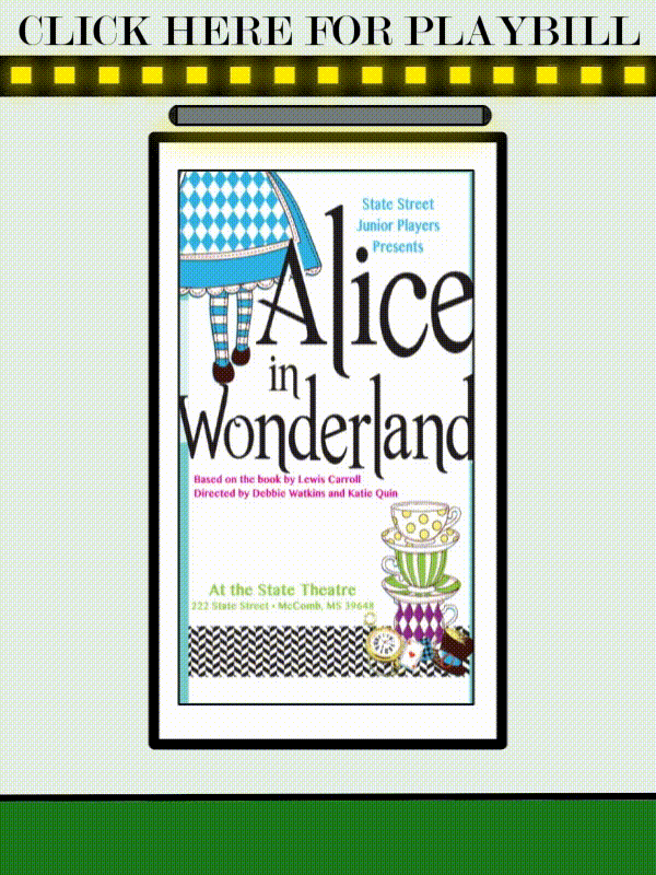 click here for Alice in Wonderland playbill