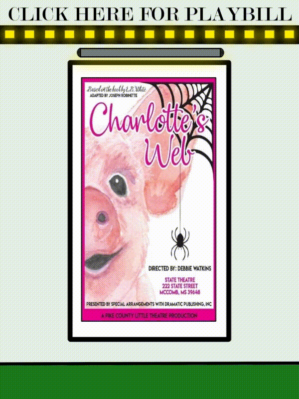 click here for Charlotte's Web  playbill
